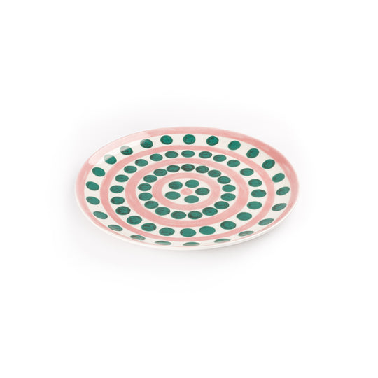 Themis Z The Symi Tableware Collection Green & Pink