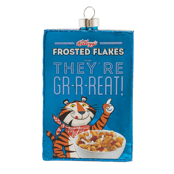 Kellogg's Frosted Flakes Vintage Cereal Box Ornament