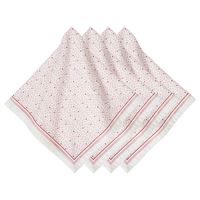 Juliska Love You More Napkin Set/4 - Pink