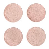 Juliska Jardins Du Monde Plates Assorted Set /4