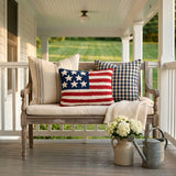 USA Flag Hook Pillow
