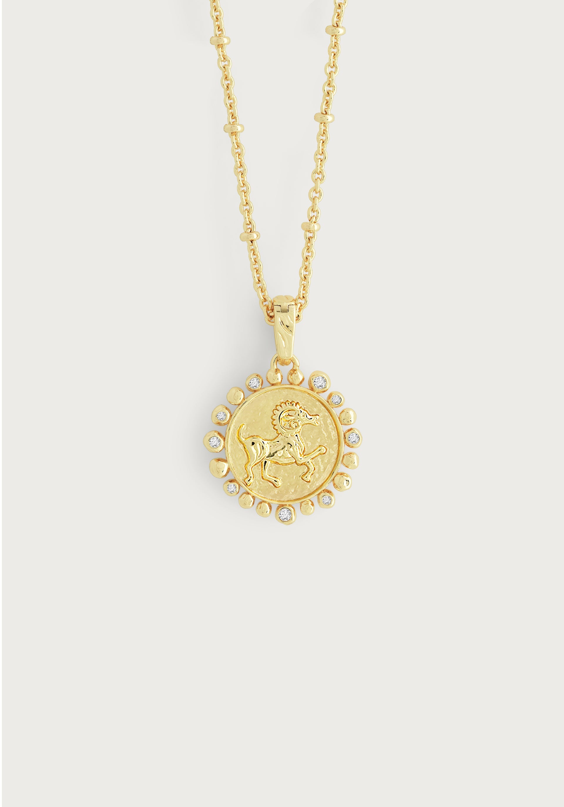 Anabel Aram Zodiac Pendant Necklace