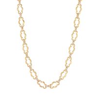 Maharani Petite Chain Necklace, 16+2" - Clear Cubic Zirconia"