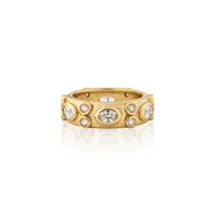 Maharani Hammered Ring