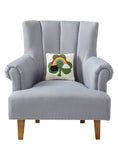 Shamrock w/ Rainbow Hook Pillow