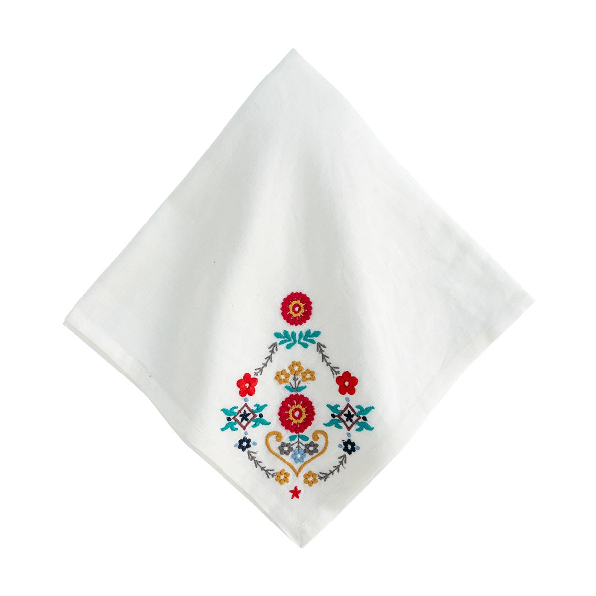 Juliska Heidi Embroidered Napkin - DISCONTINUED