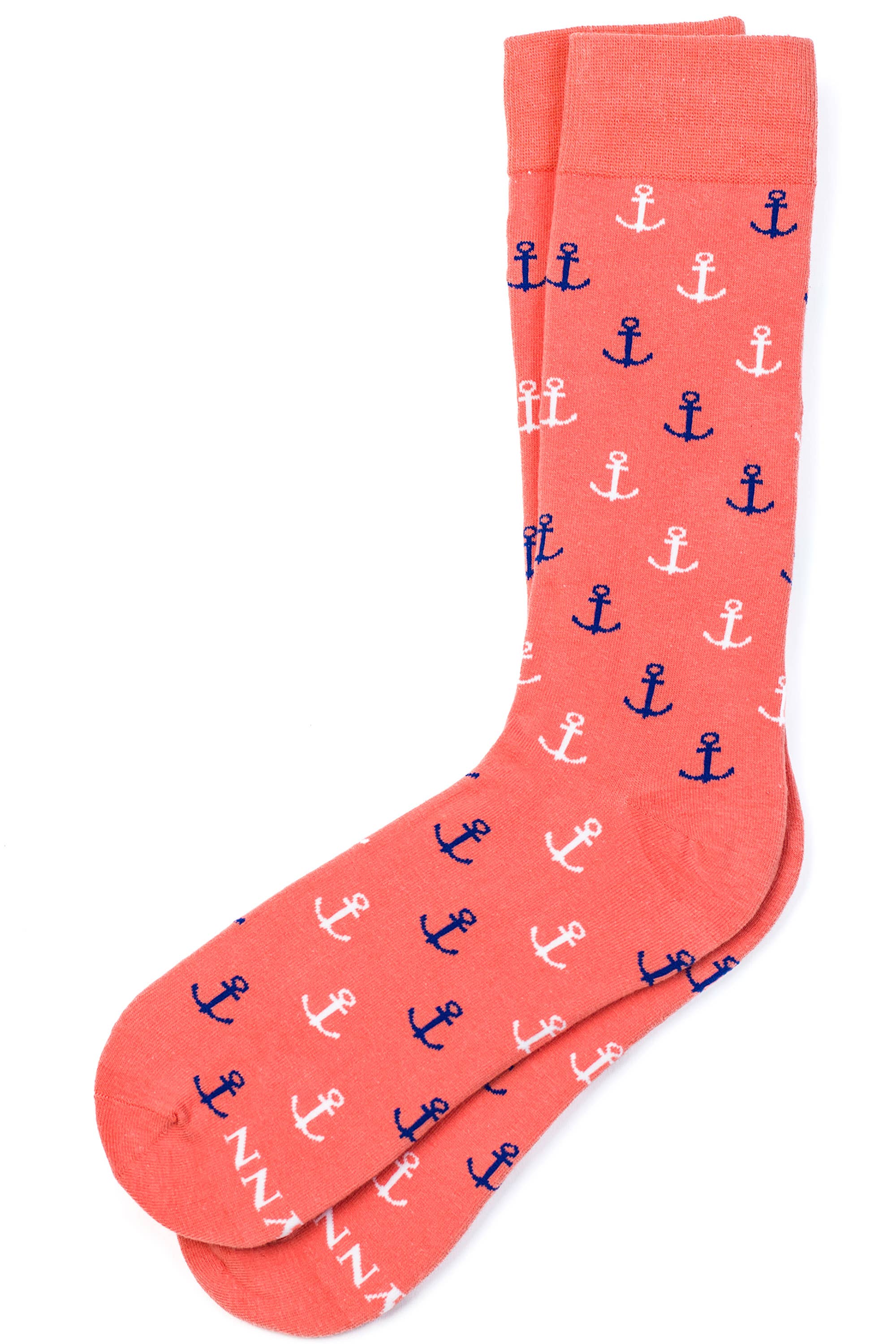 Stay Anchored Mini Anchor Nautical Sock by Alynn