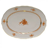 Herend Chinese Bouquet Rust Serveware