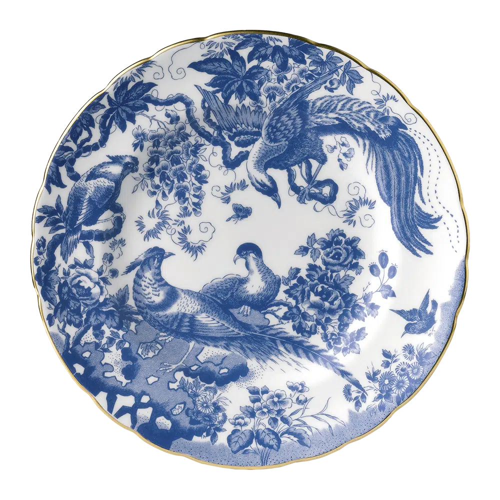 Royal Crown Derby Aves Blue Dinnerware