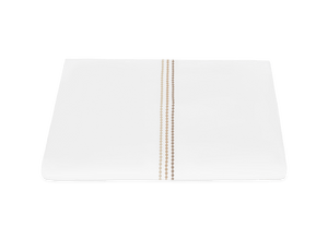Matouk Amara Triple Pearl Duvet Cover