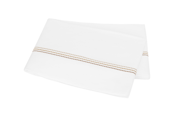 Matouk Amara Triple Pearl Flat Sheet