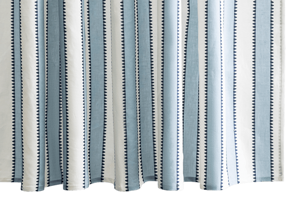 Matouk Apollo Stripe Shower Curtain