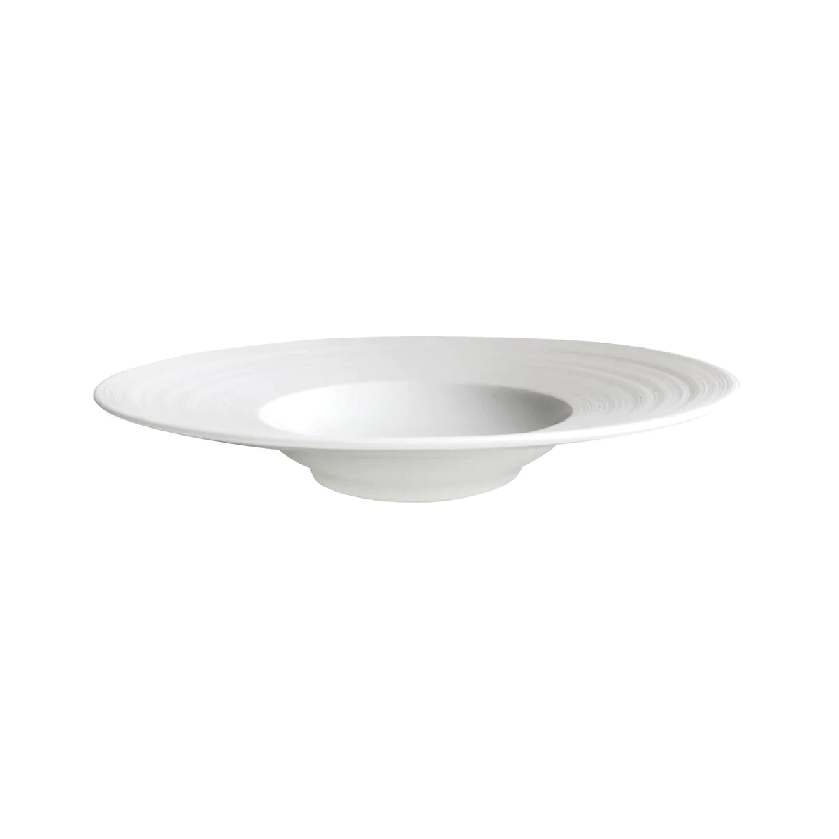 J.L Coquet Hemisphere White Satin Dinnerware Collection