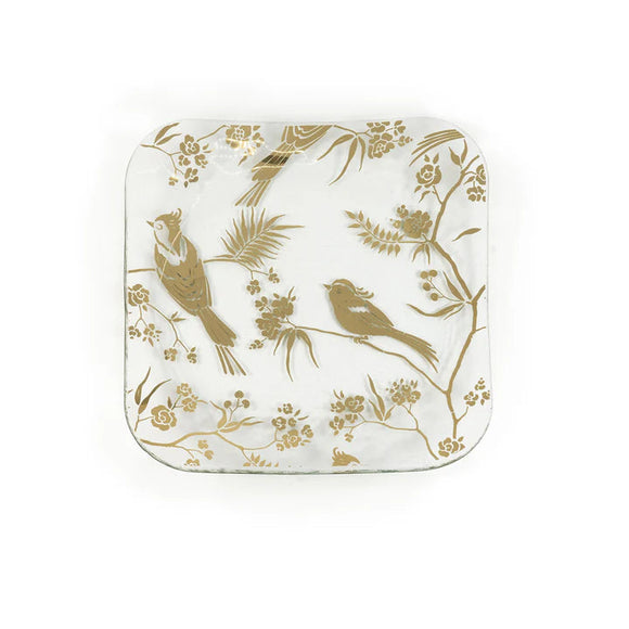 Birdsong Small Square Tray