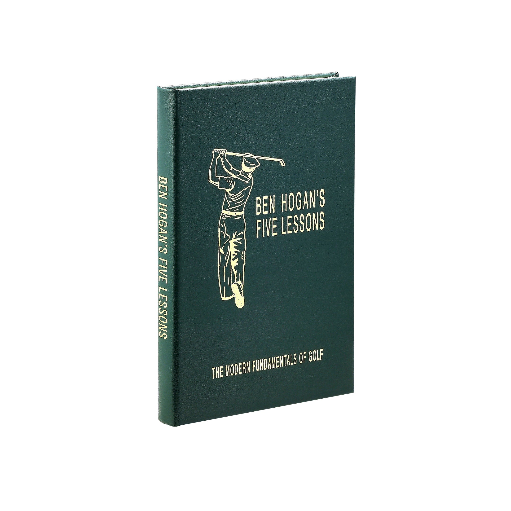Ben Hogan's Five Lessons- Bonded Green Leather