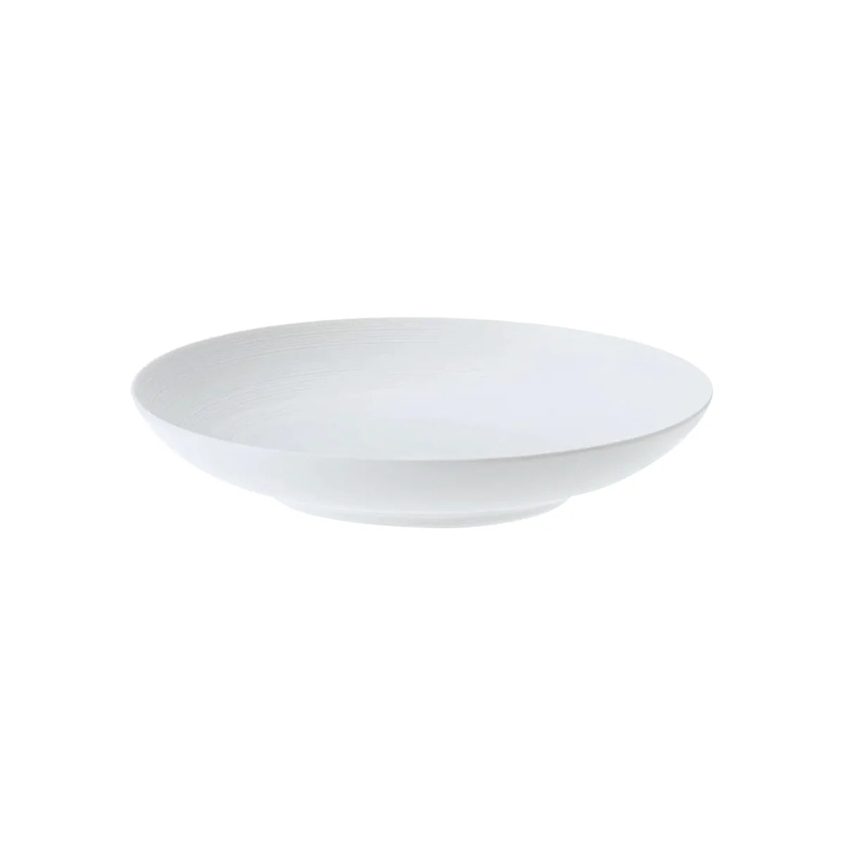 J.L Coquet Hemisphere White Satin Dinnerware Collection