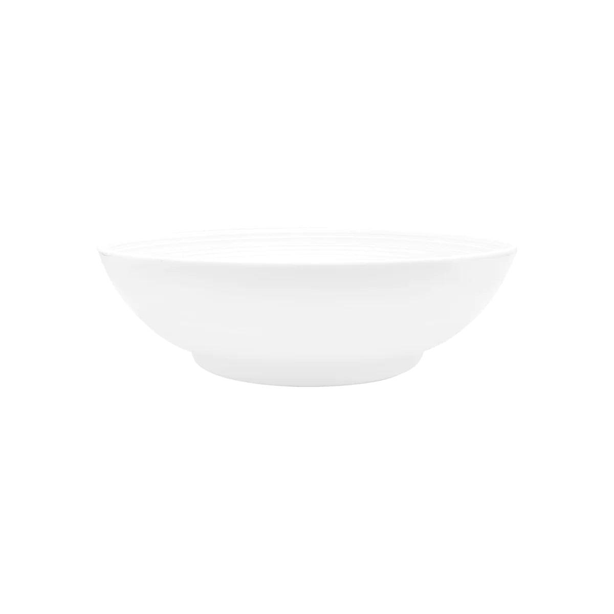 J.L Coquet Hemisphere White Satin Dinnerware Collection