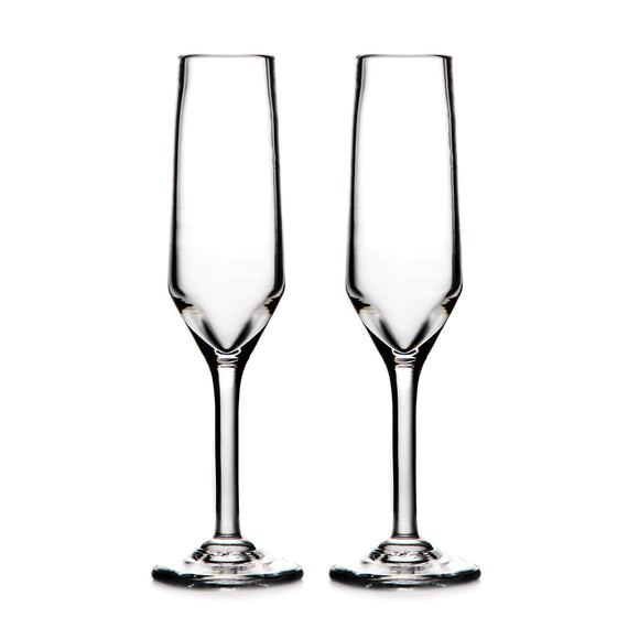 Simon Pearce Bristol Champagne Flutes, Set of 2