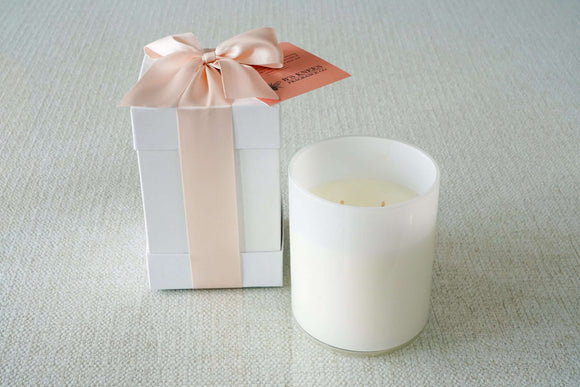 Eliza Basketweave 2-Wick Candle