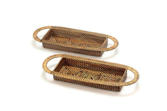 Rectangular Cracker Basket, Set