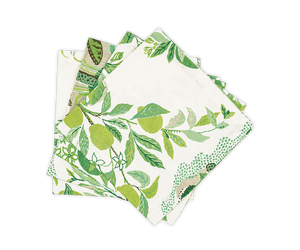 Citrus Garden Napkins S/4 Grass