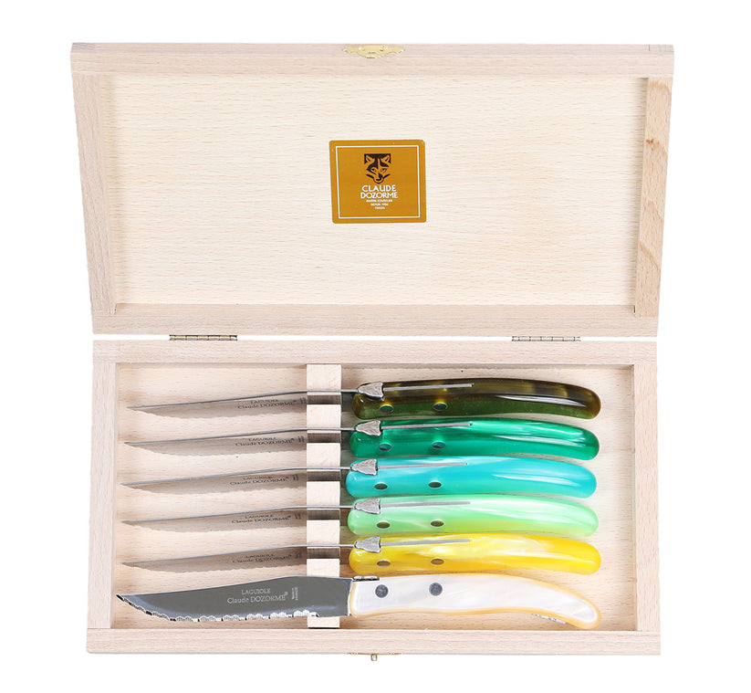 Berlingot Set of 6 Steak Knives