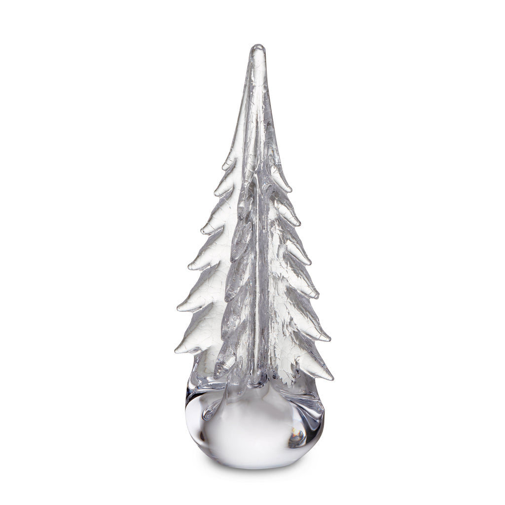 Simon Pearce Crackle Four Sided Evergreen