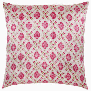John Robshaw Dhruvi Berry Decorative Pillow, 22x22