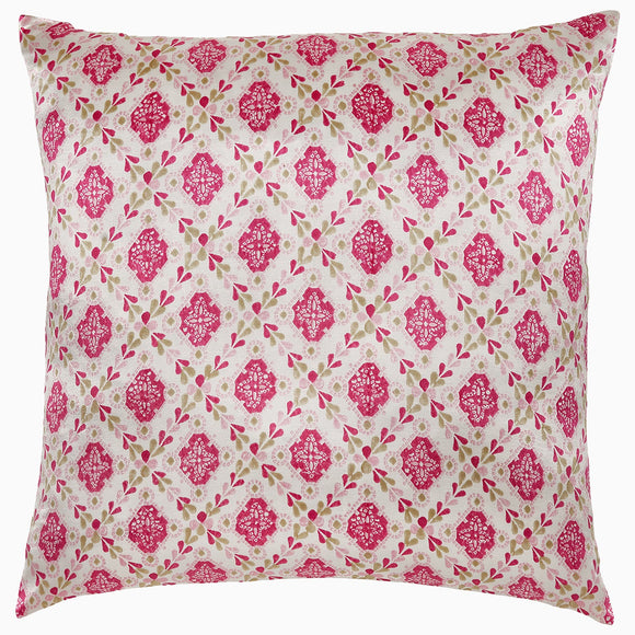 John Robshaw Dhruvi Berry Decorative Pillow, 22x22