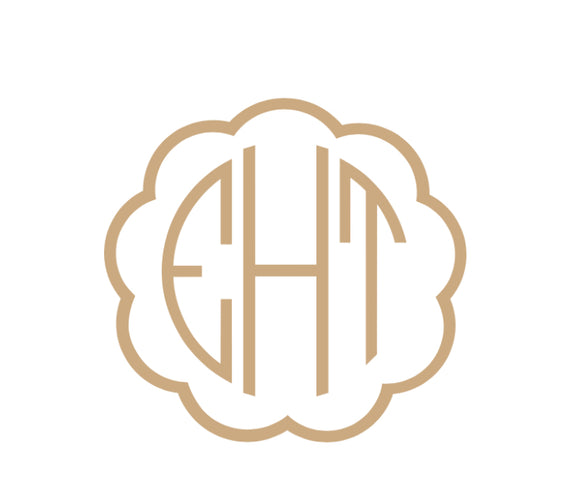 Matouk Dream Modal King Blanket in Oyster with Monogram EHT