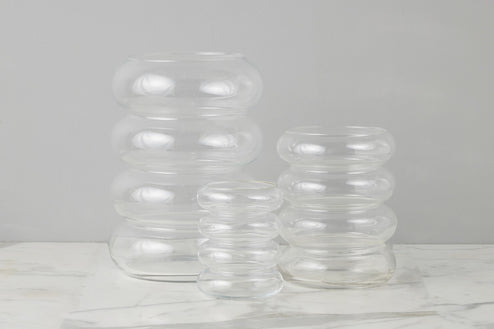 Scalloped Flower Vase