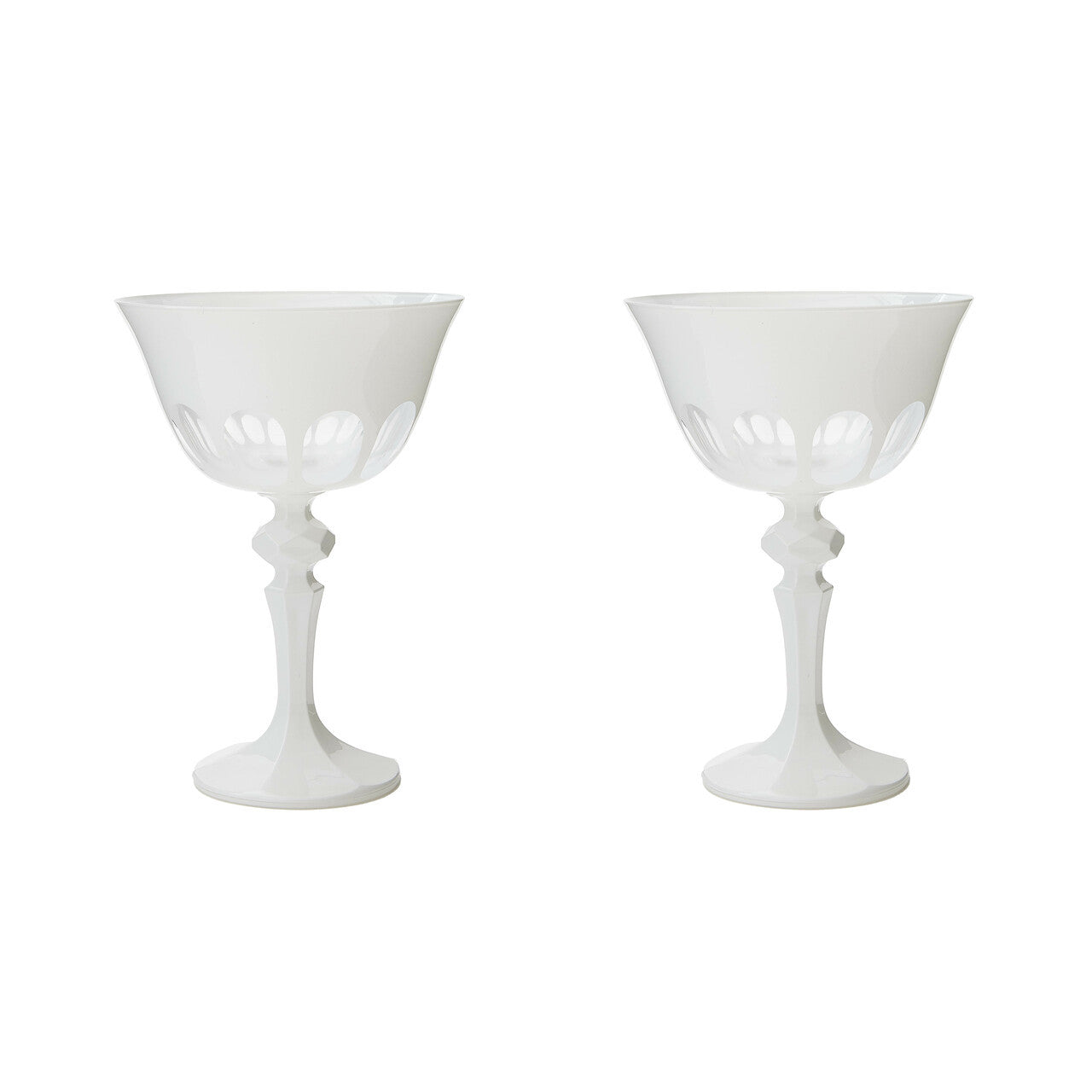 Rialto Glassware Pair, Solid