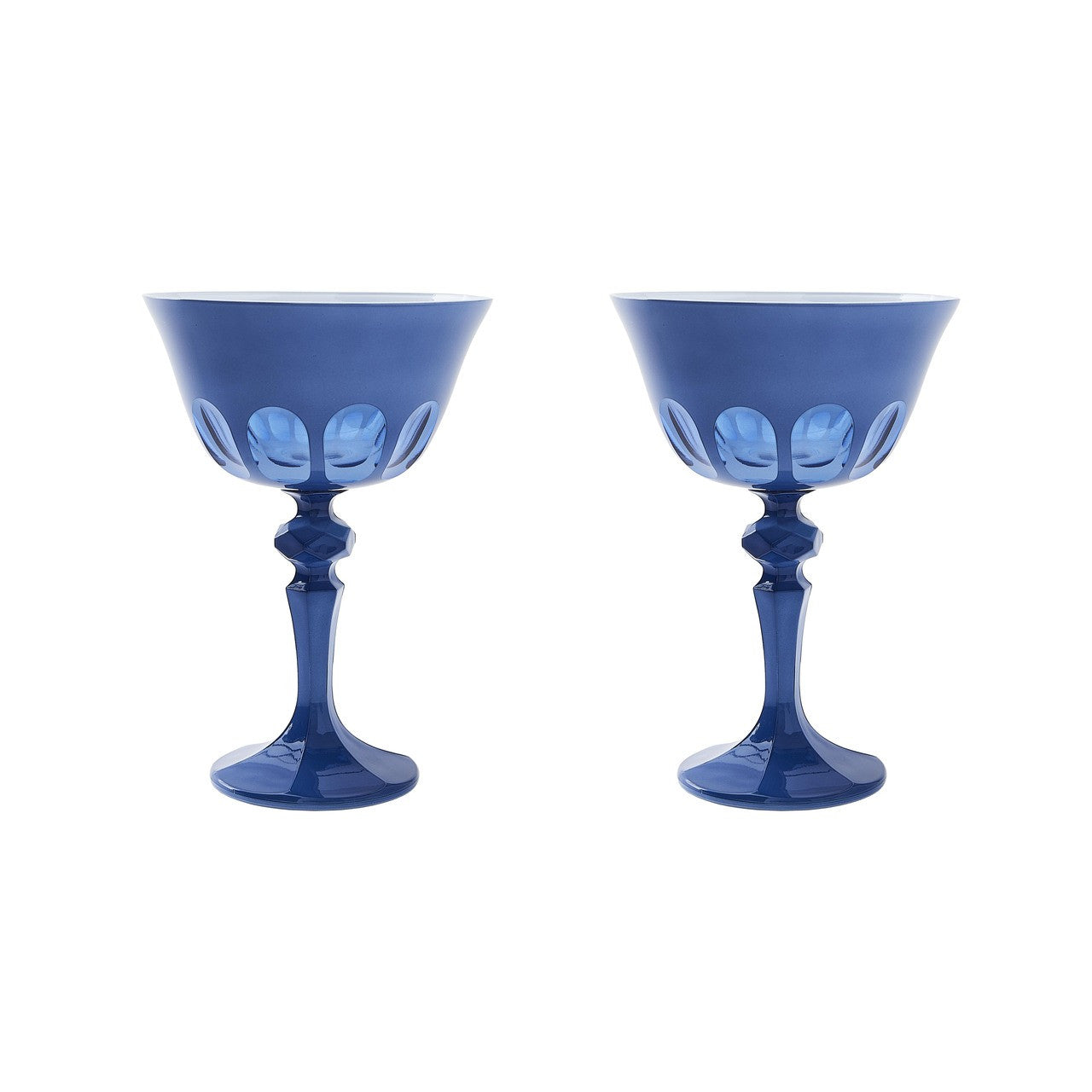 Rialto Glassware Pair, Solid