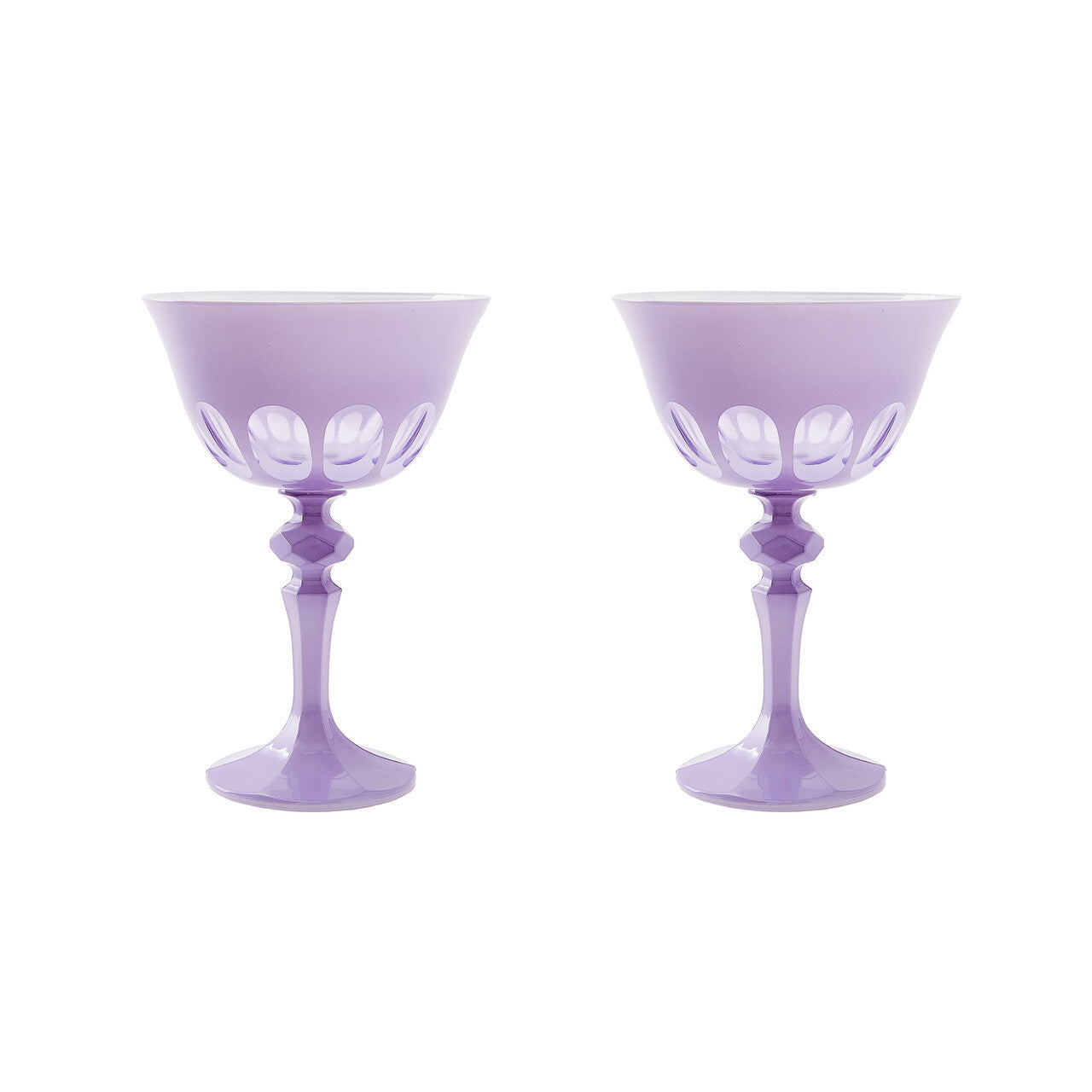 Rialto Glassware Pair, Solid