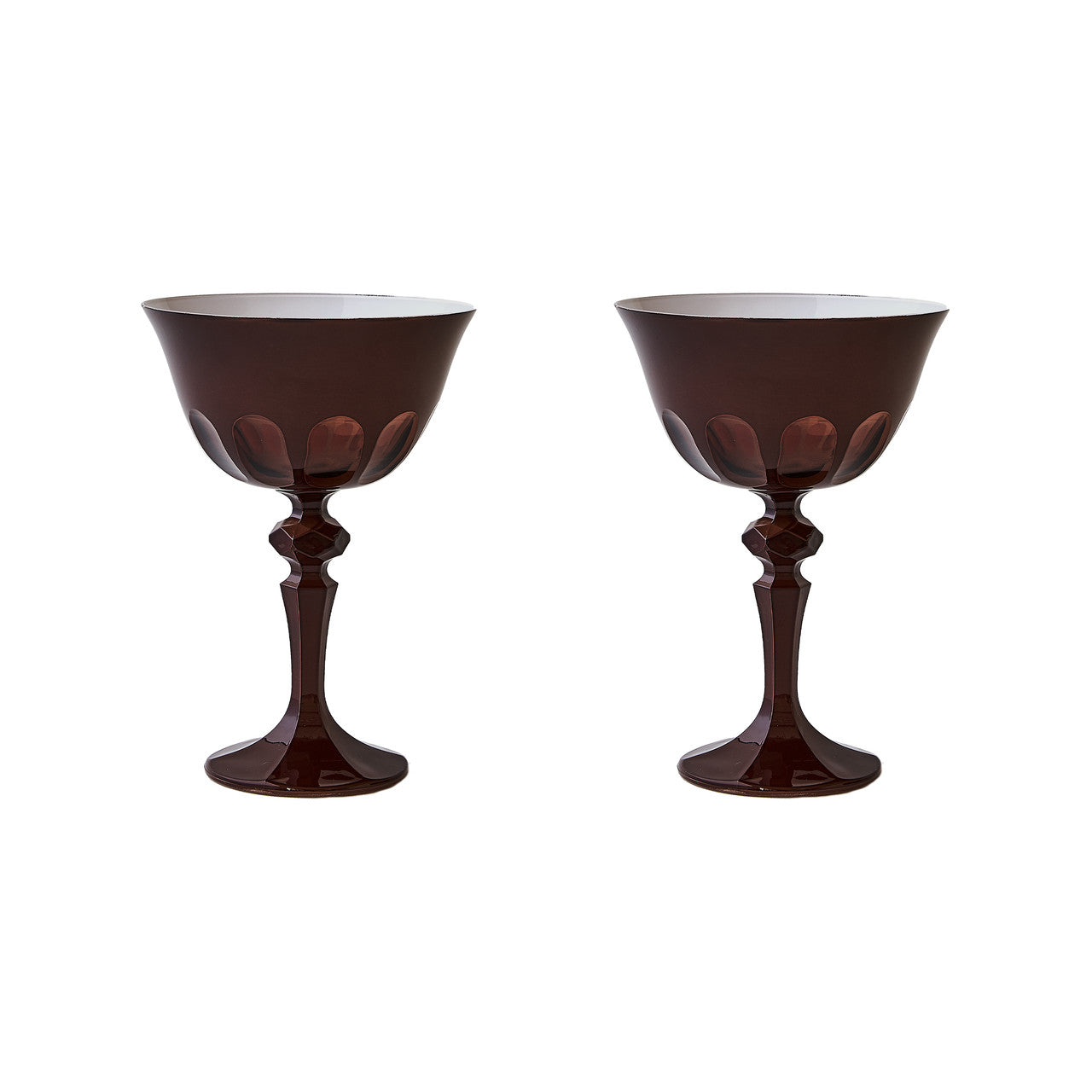 Rialto Glassware Pair, Solid