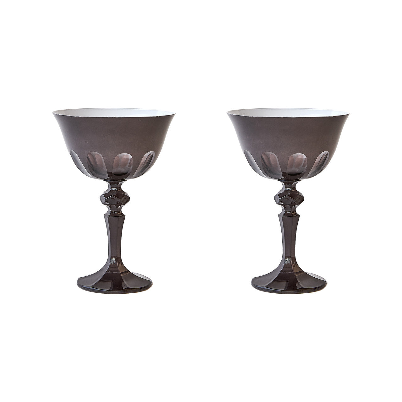 Rialto Glassware Pair, Solid