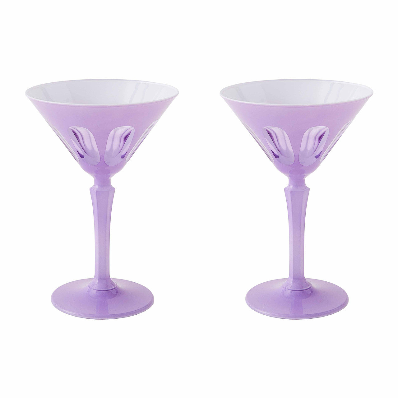 Rialto Glassware Pair, Solid