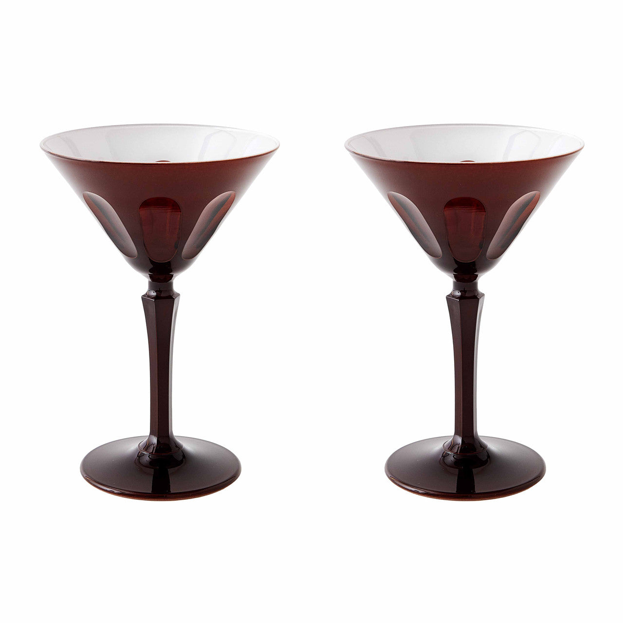 Rialto Glassware Pair, Solid