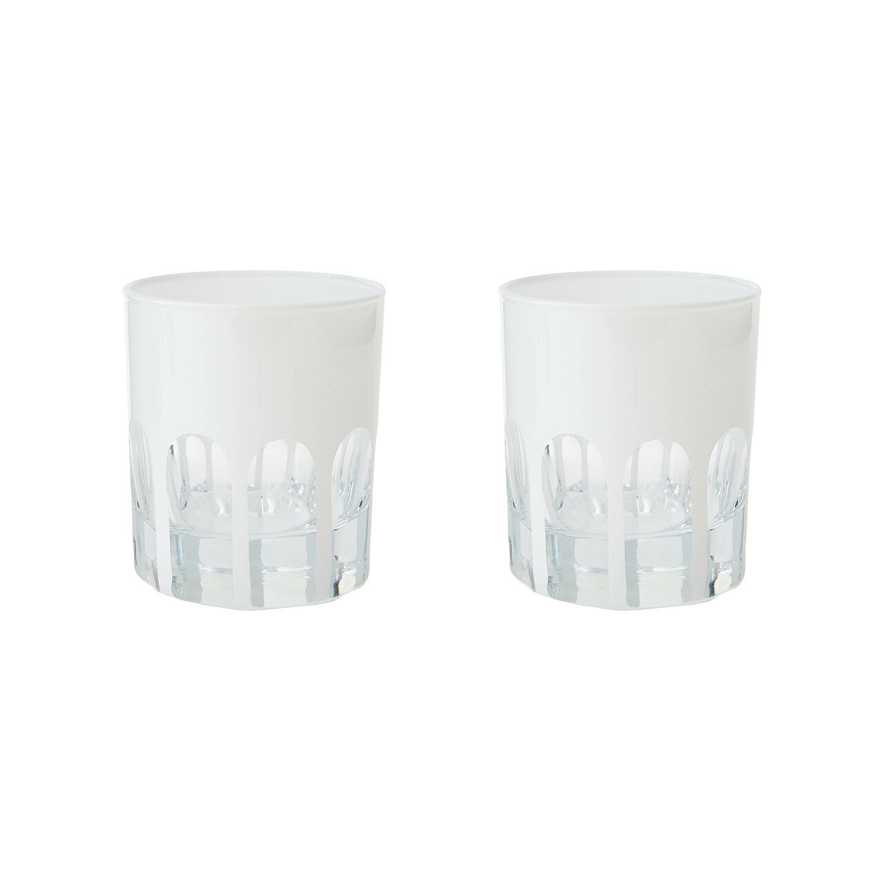 Rialto Glassware Pair, Solid
