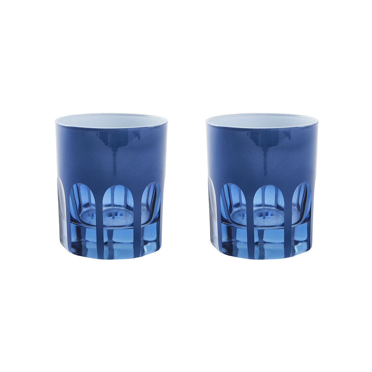 Rialto Glassware Pair, Solid