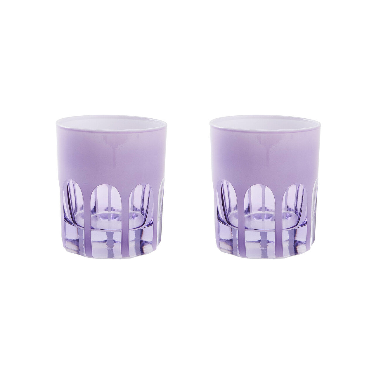 Rialto Glassware Pair, Solid