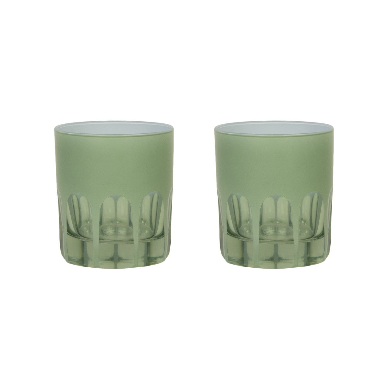 Rialto Glassware Pair, Solid
