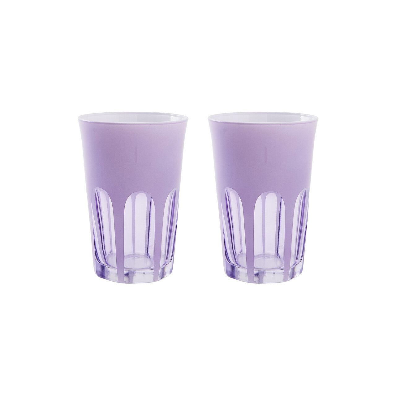 Rialto Glassware Pair, Solid