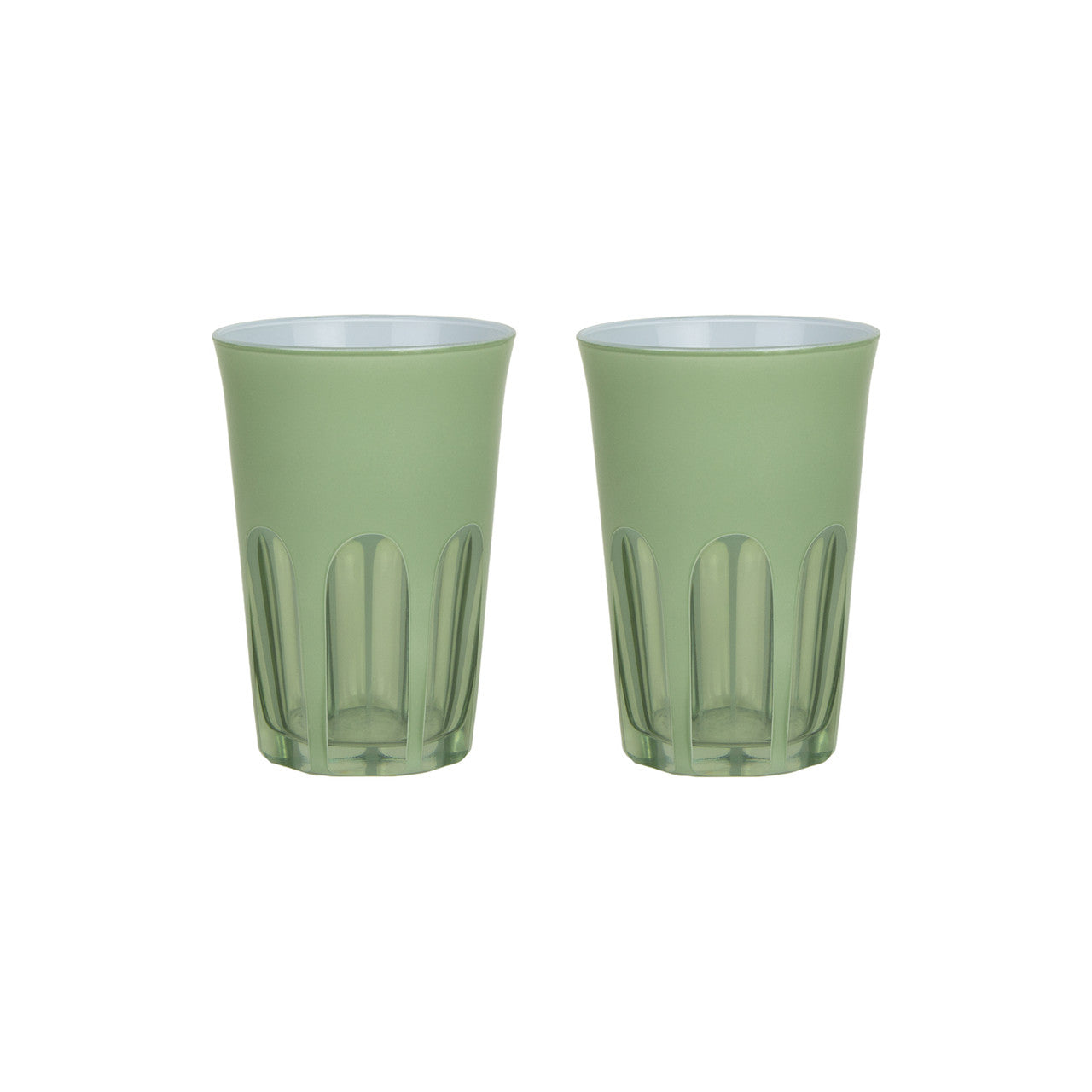 Rialto Glassware Pair, Solid