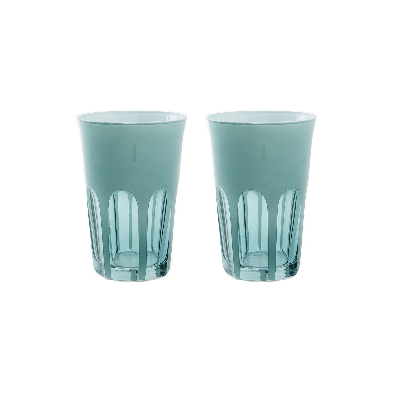 Rialto Glassware Pair, Solid
