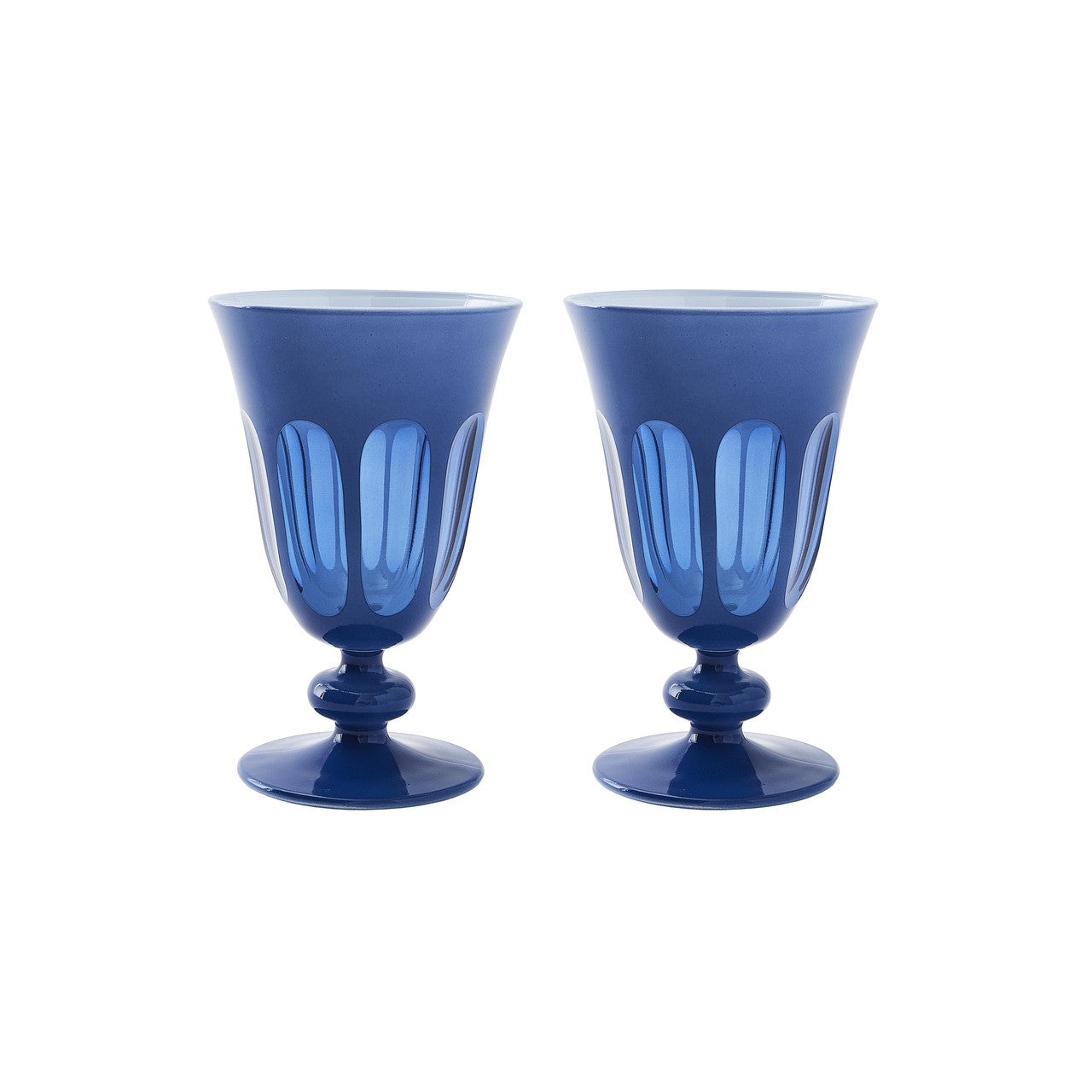 Rialto Glassware Pair, Solid