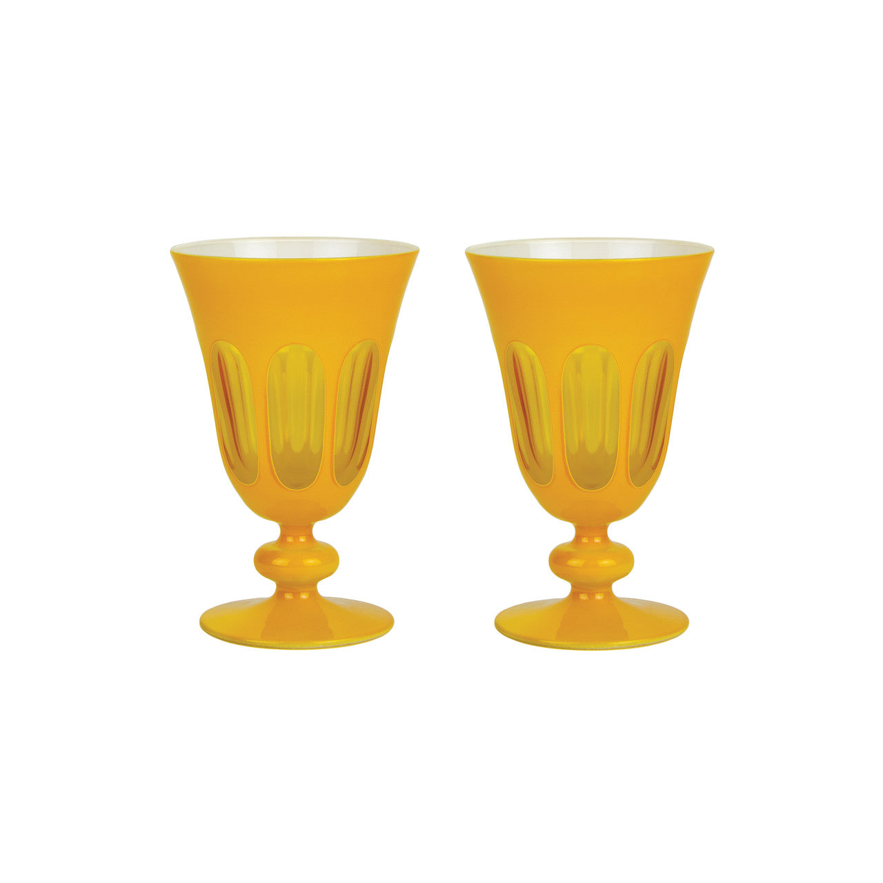 Rialto Glassware Pair, Solid