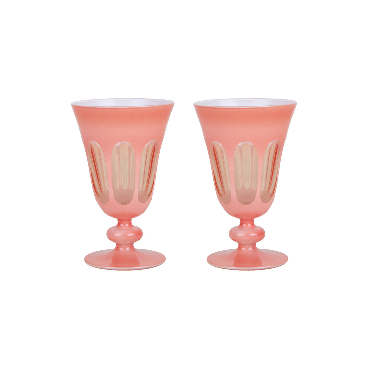 Rialto Glassware Pair, Solid
