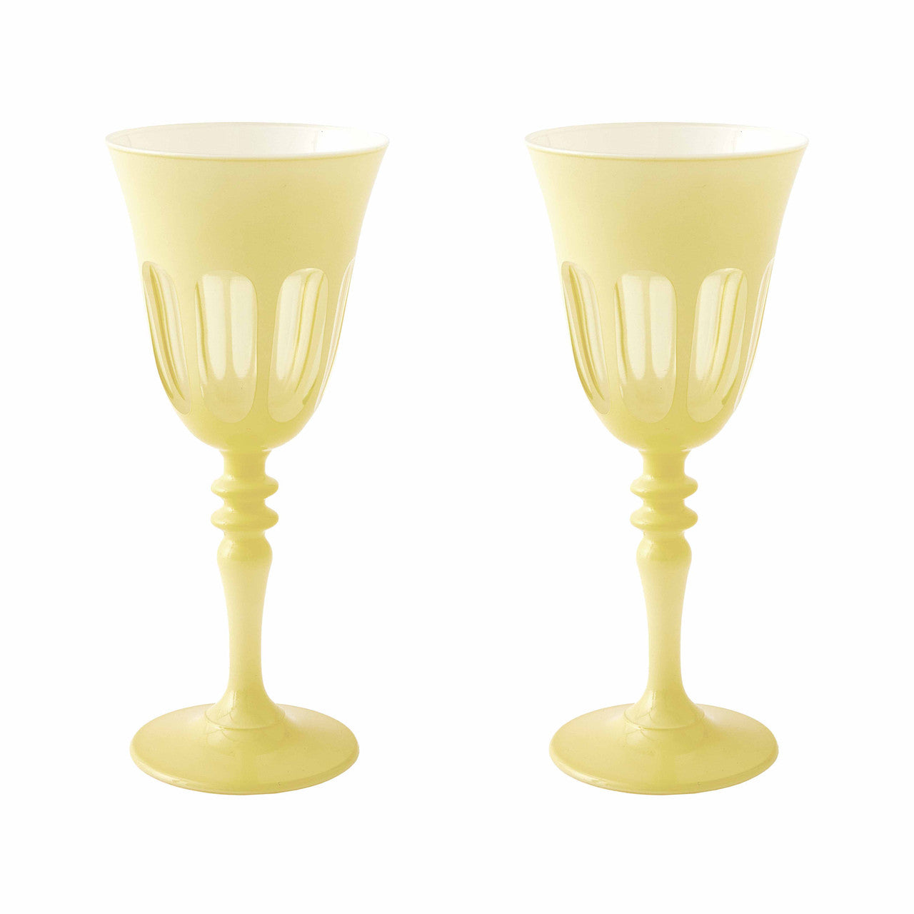 Rialto Glassware Pair, Solid