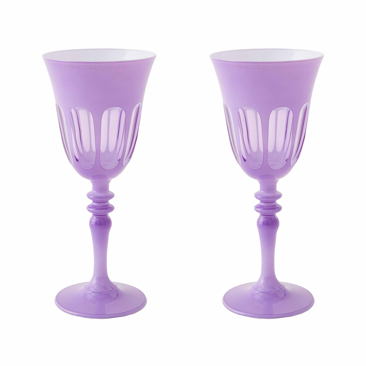 Rialto Glassware Pair, Solid